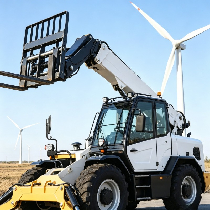 Agriculture Farming Working - Compact Diesel Telescopic Handler For Agriculture