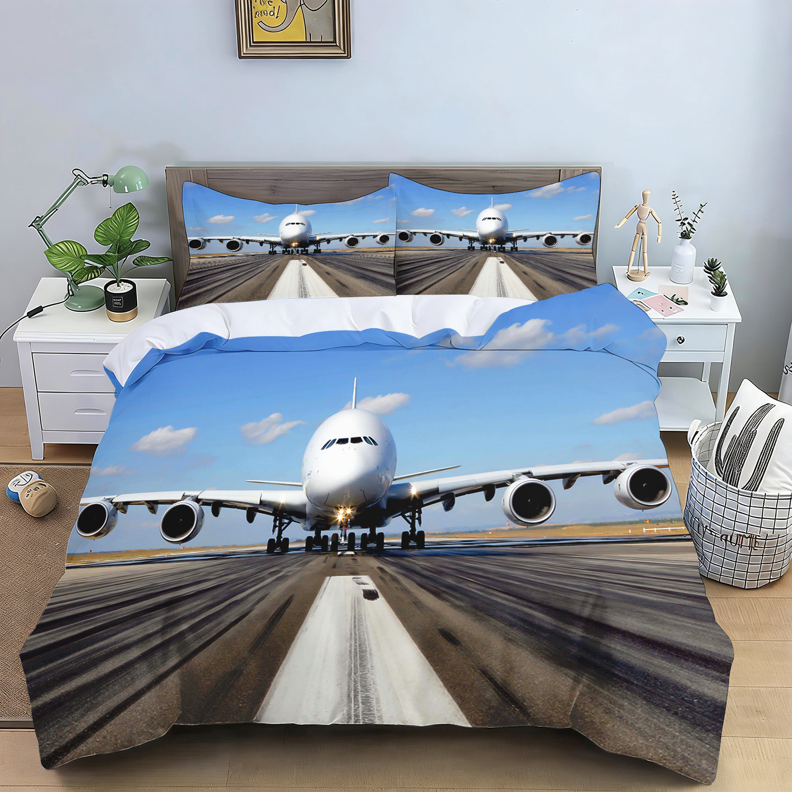 Farm Tractor A380 Airplane 3D  – Agriculture Farming Cartoon Bewertung und Preis