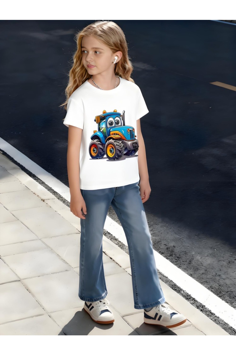 ​Kids Children's Cotton T-Shir – Agriculture Farming Cartoon Bewertung und Preis