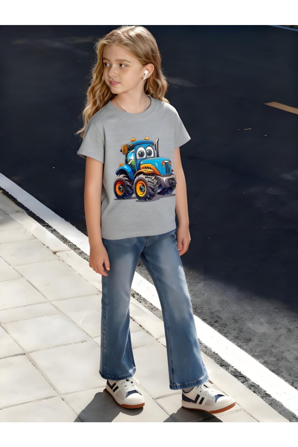 ​Kids Children's Cotton T-Shir – Agriculture Farming Cartoon Bewertung und Preis