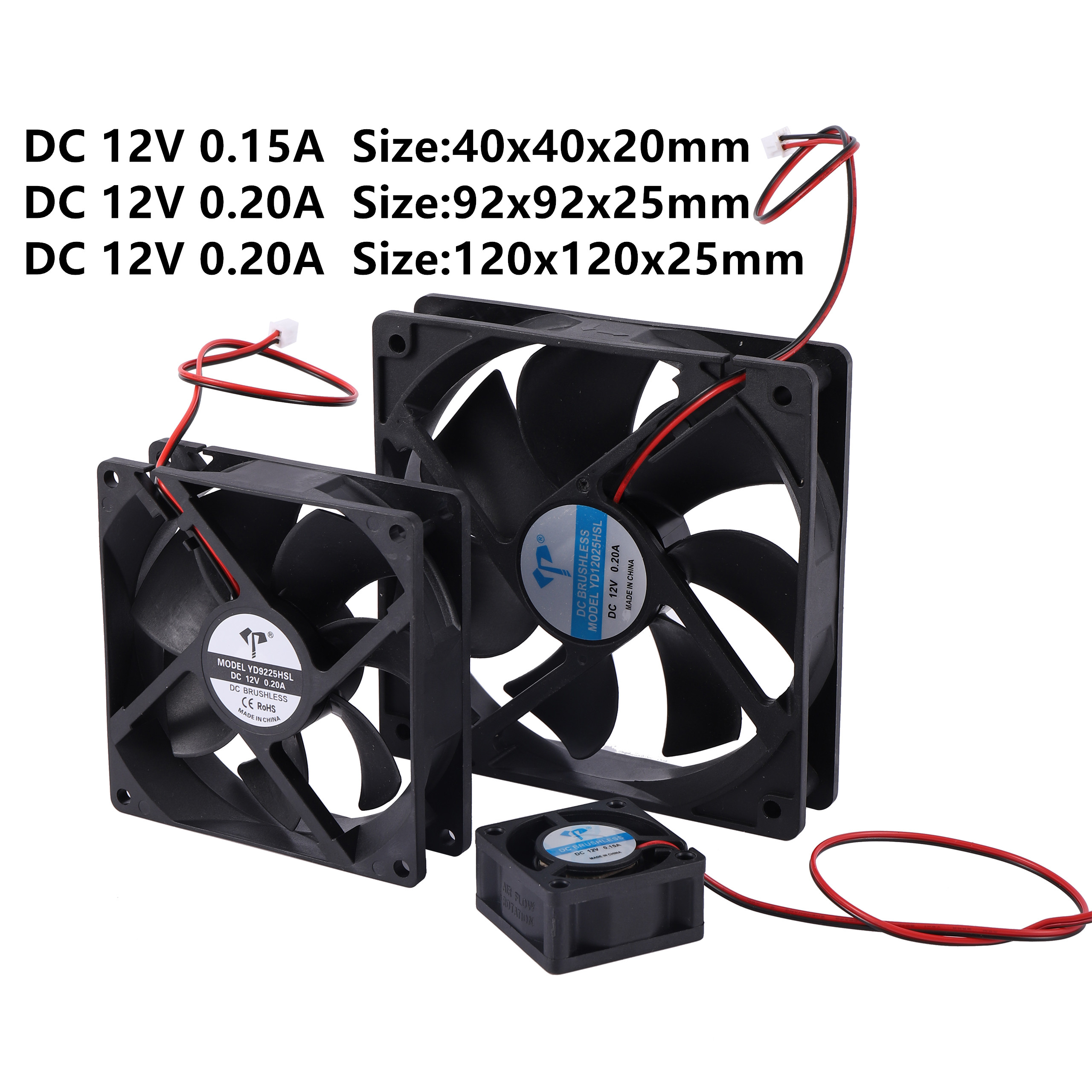 DC12V 0.15A/0.20A No Noise Fan – Quail Egg Incubator Bewertung und Preis