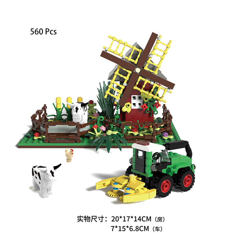 Happy Ranch MOC Building Block – Agriculture Farming Vehicles Bewertung und Preis