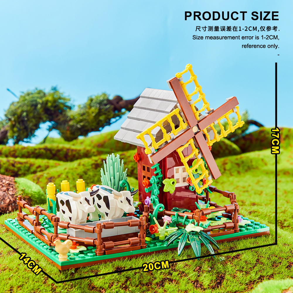 Happy Ranch MOC Building Block – Agriculture Farming Vehicles Bewertung und Preis