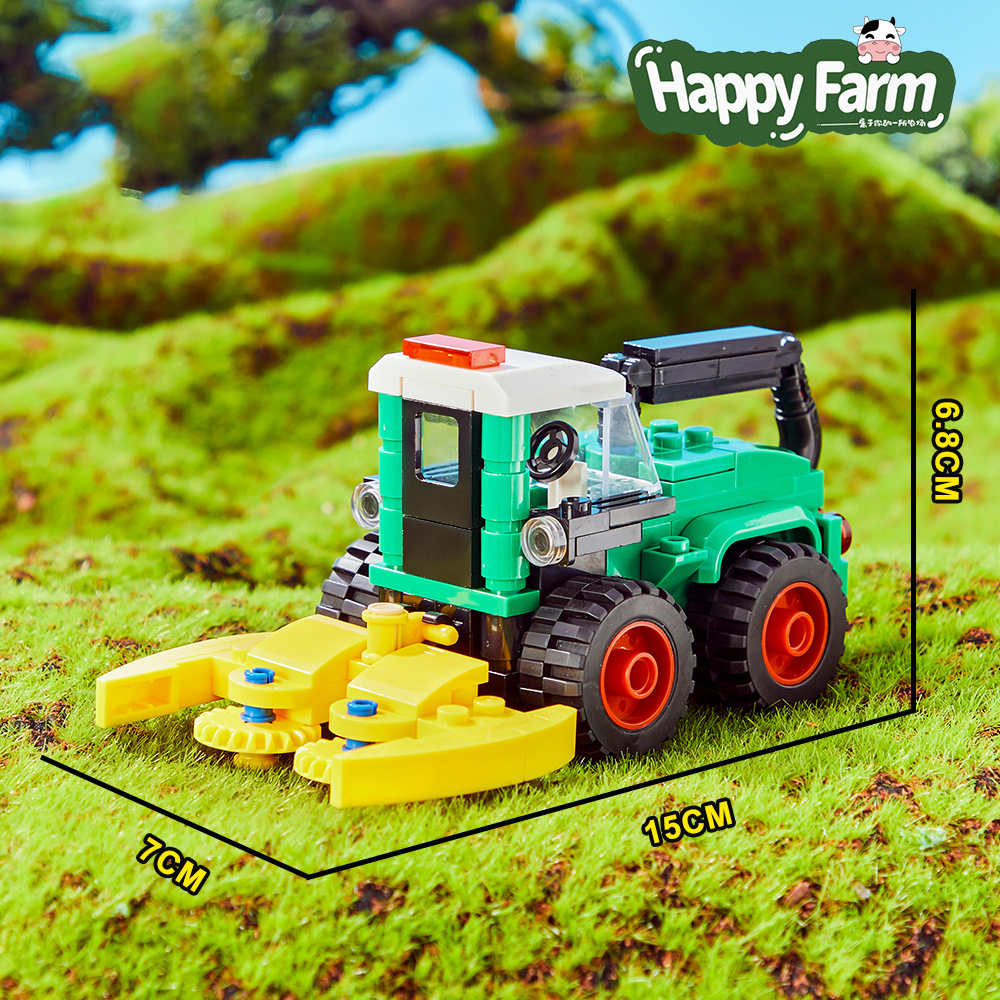 Happy Ranch MOC Building Block – Agriculture Farming Vehicles Bewertung und Preis