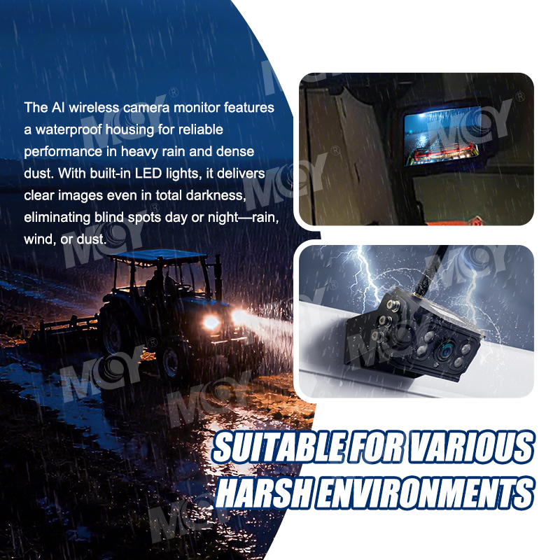 MCY 7inch Quad Split Wireless  – Agriculture Farming Vehicles Bewertung und Preis