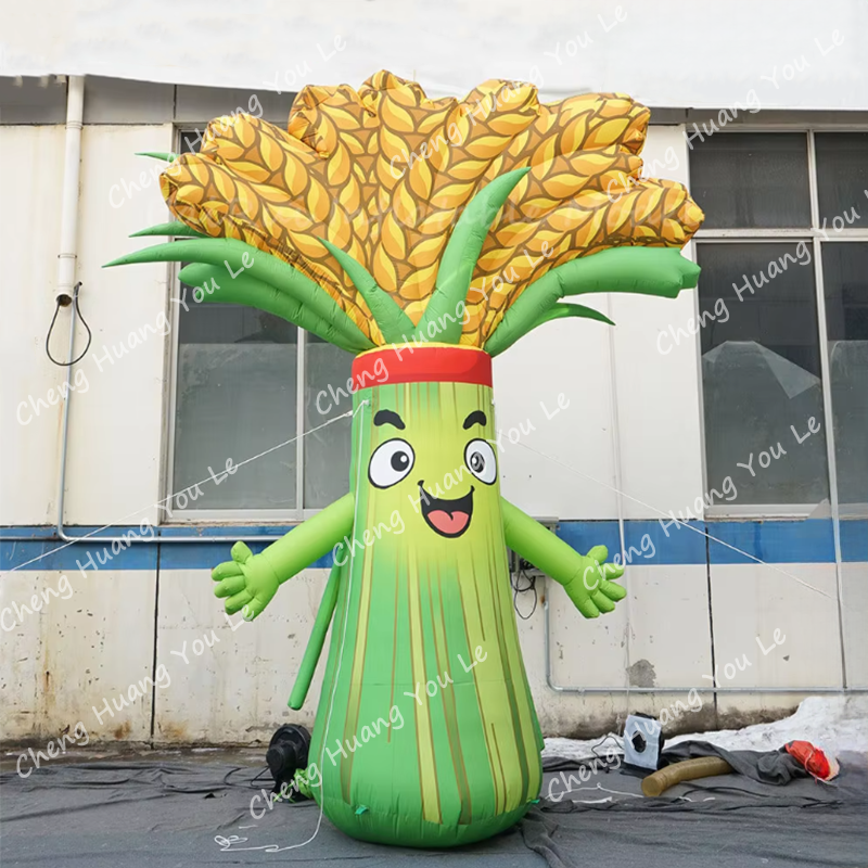 Green inflatable paddy agricul – Agriculture Farming Cartoon Bewertung und Preis