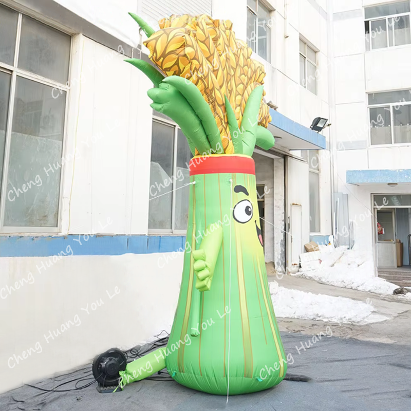 Green inflatable paddy agricul – Agriculture Farming Cartoon Bewertung und Preis
