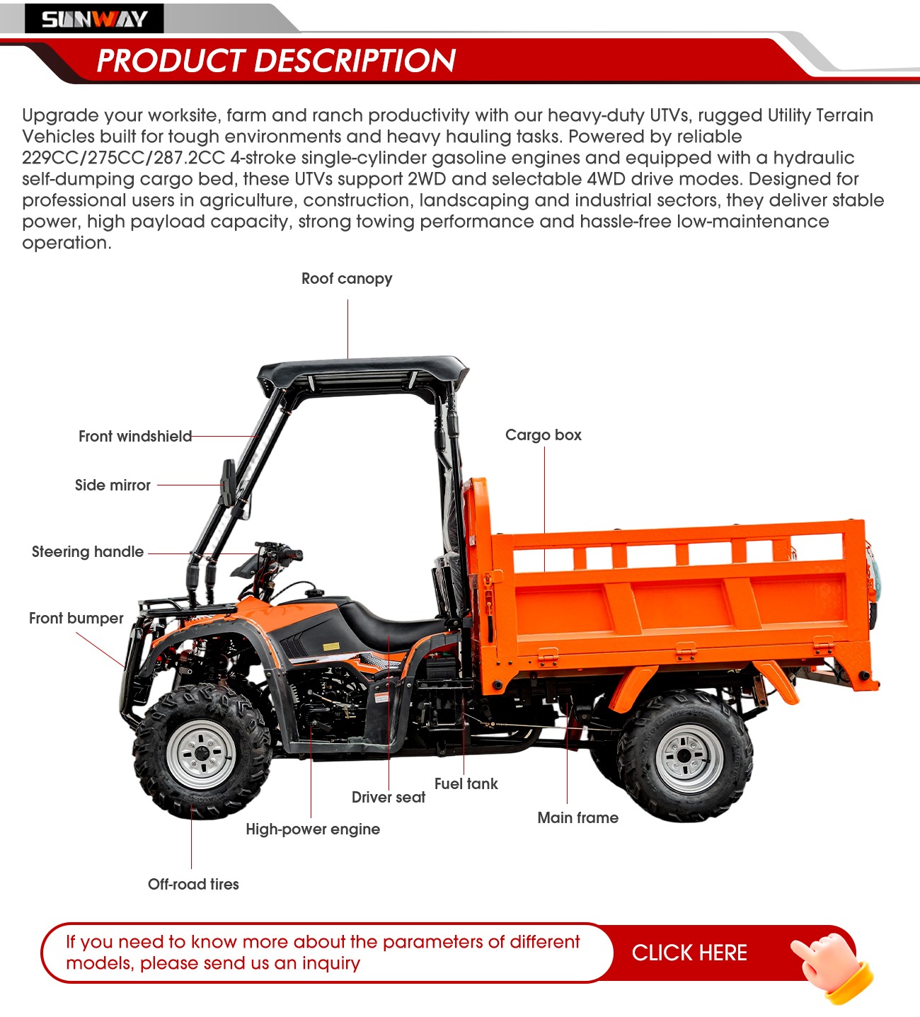 Heavy Duty Adult 4x4 Drive Agr – Agriculture Farming Vehicles Bewertung und Preis